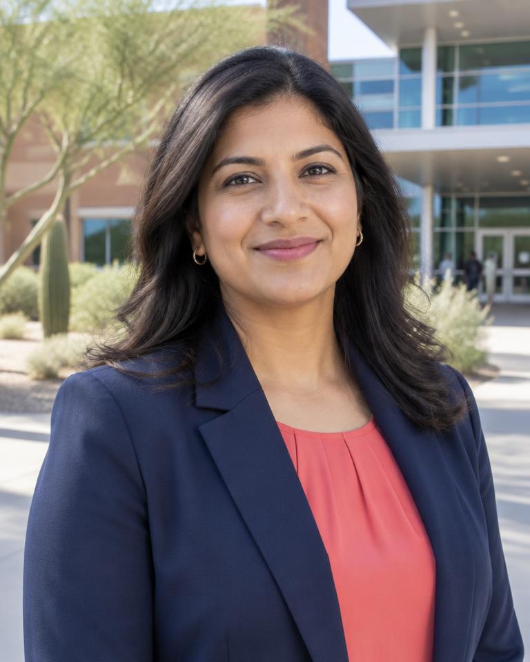 Fictional portrait of Priya Shah