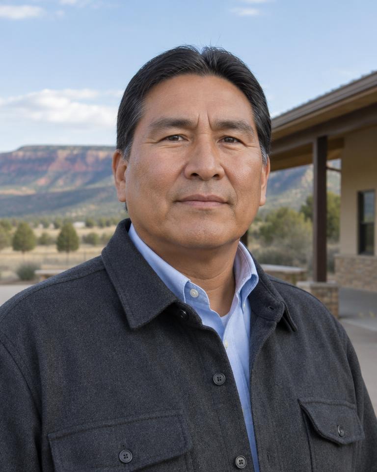 Fictional portrait of Thomas Yazzie